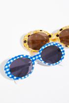 Pool Party Printed Sunglasses By Free People